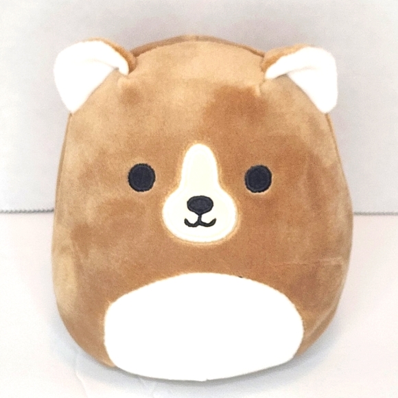 Squishmallows Kellytoy Plush - Greta The Grizzly Bear (5" Wilderness Series) NWT 4 thumbnail image